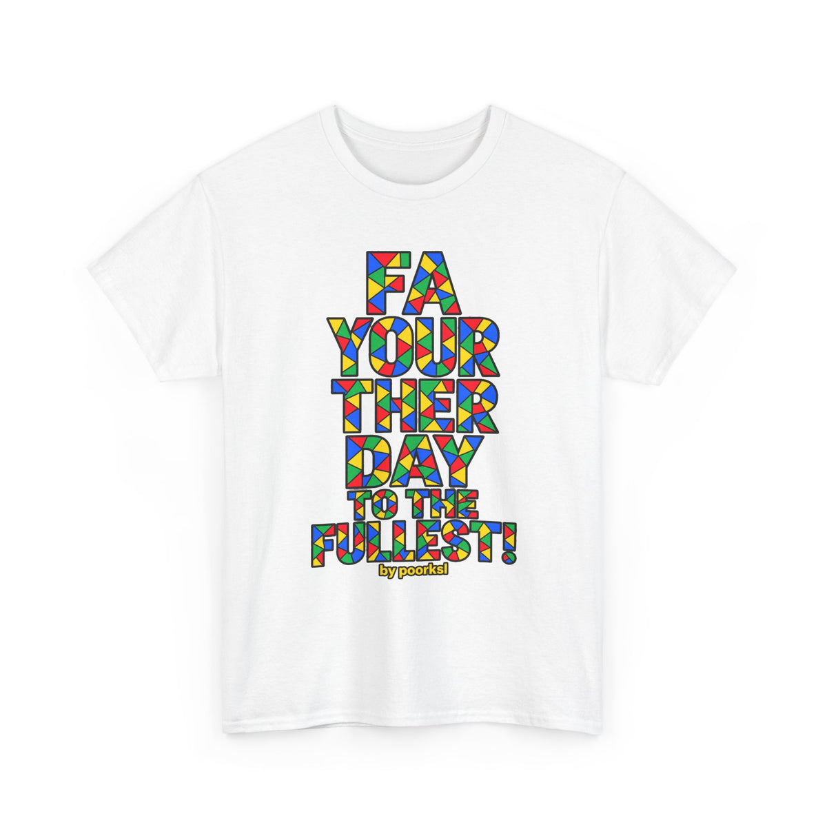 Father's Day T-shirt- Dad Gift Unisex Graphic Tee-by Poorksl.