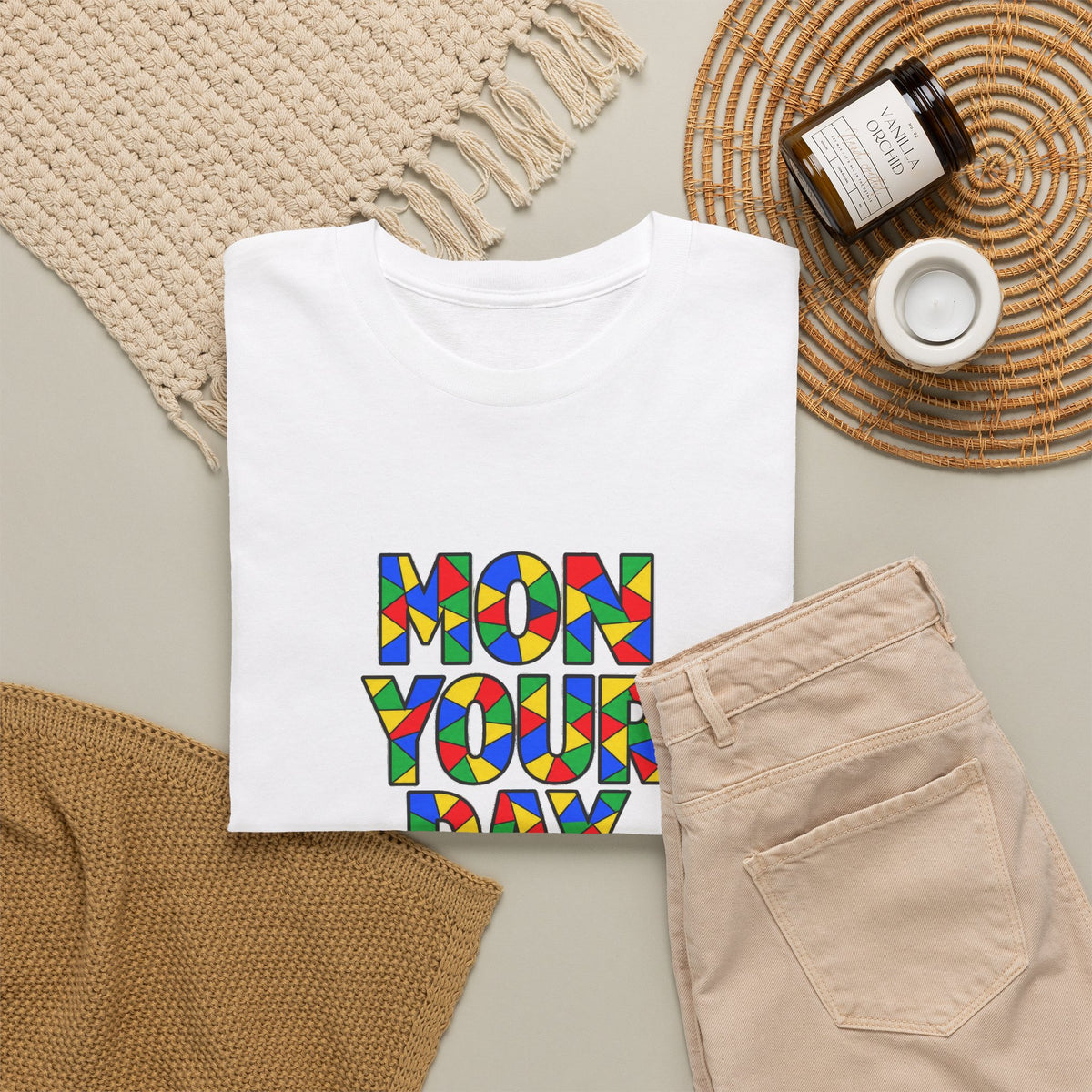 Monday  Unisex Graphic T-shirt- by Poorksl.