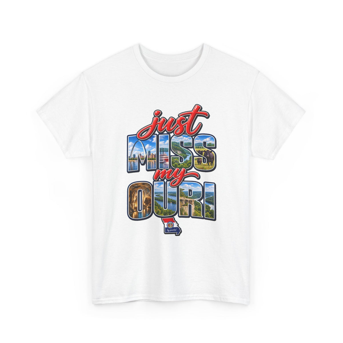 Missouri T-shirt- Show-Me State Unisex Graphic-by Poorksl