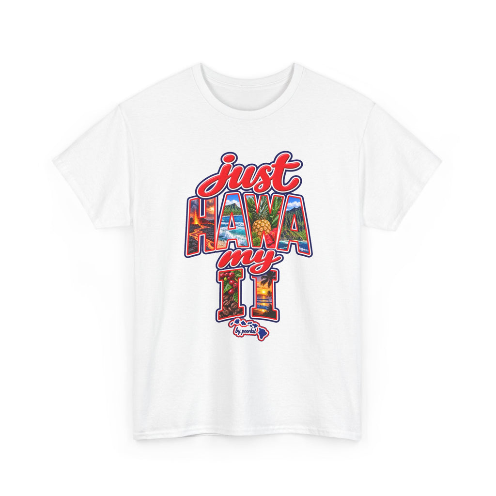Hawaii T-shirt -Aloha State Unisex Graphic Tee- by Poorksl.