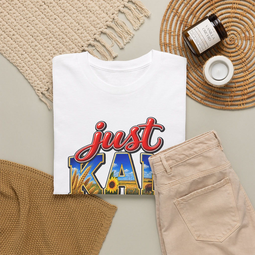 Kansas T-shirt -Sunflower State Unisex Graphic Tee- by Poorksl.