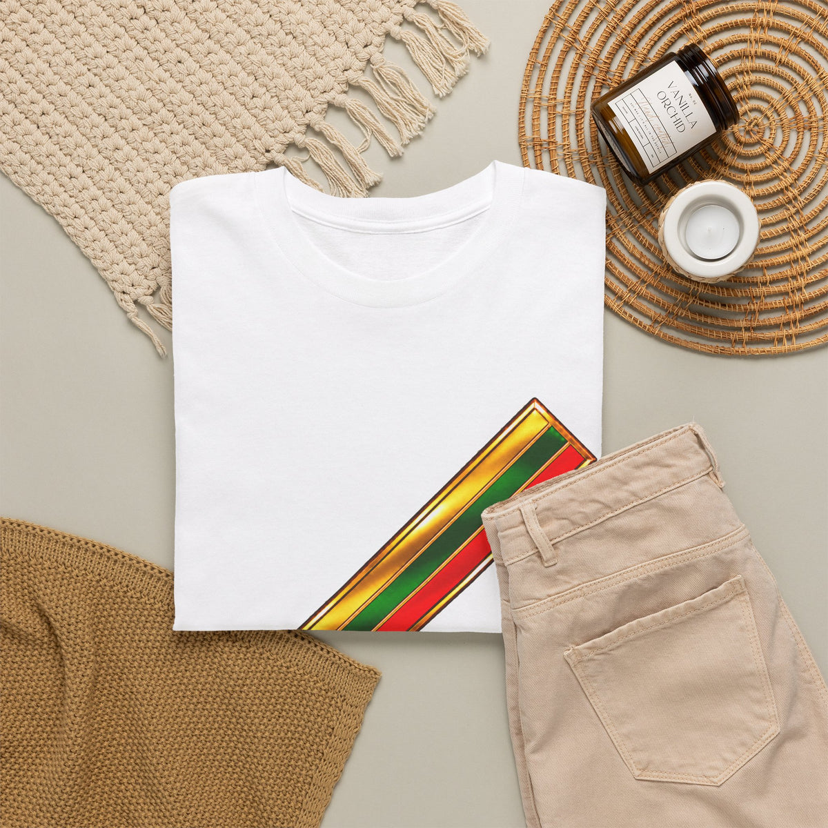 Poorksl Multicolor Graphic Unisex T-shirt.