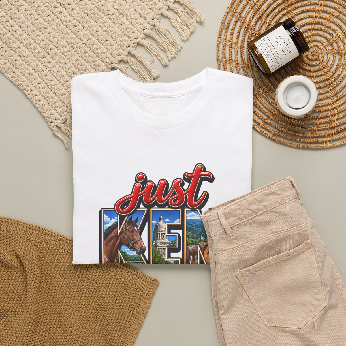 Kentucky T-shirt-Bluegrass State Unisex Graphic Tee- by Poorksl.