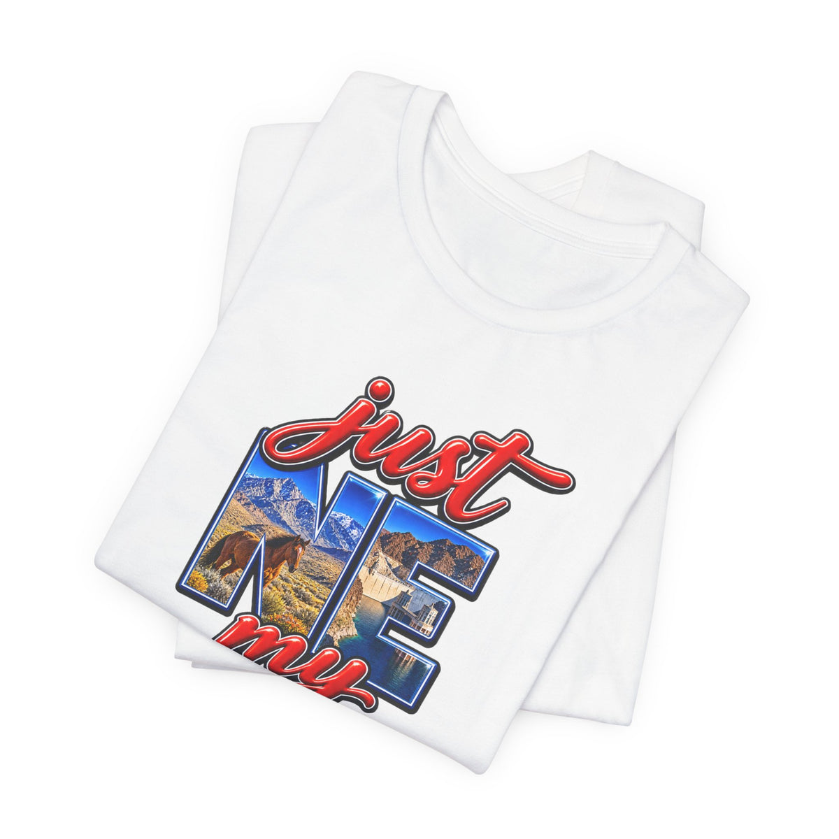 Nevada T-shirt-Silver State Unisex Graphic Tee- by Poorksl.
