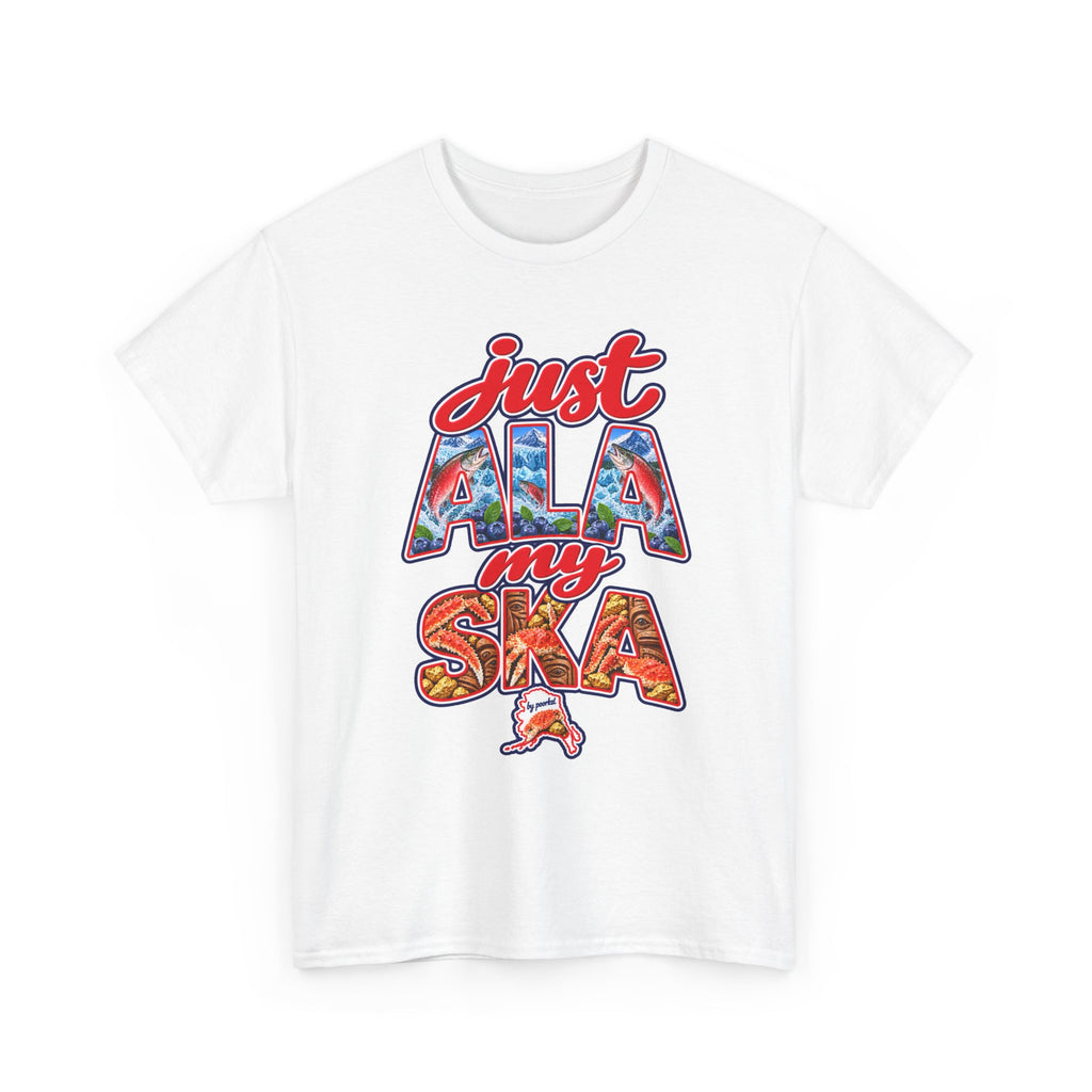 Alaska T-shirt - Last Frontier Unisex Graphic Tee- by Poorksl.