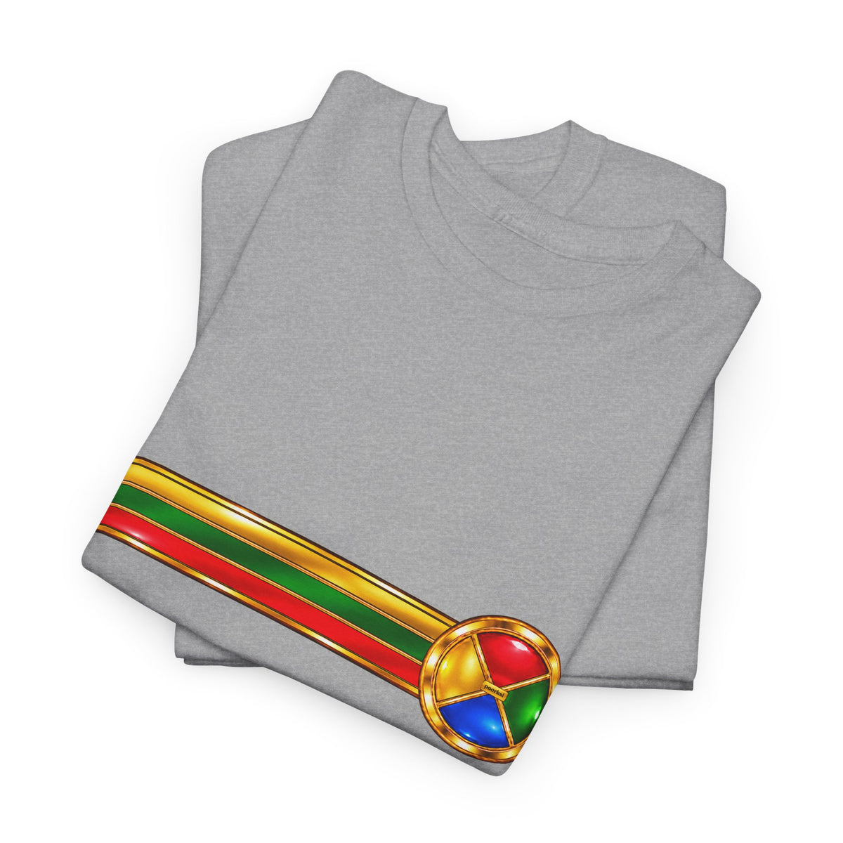 poorksl Multicolor Graphic Unisex T-shirt