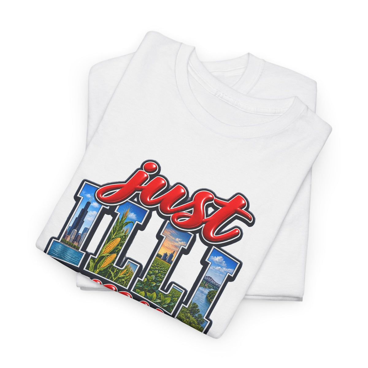 Illinois T-shirt- Land of Lincoln Unisex Graphic Tee-by Poorksl.