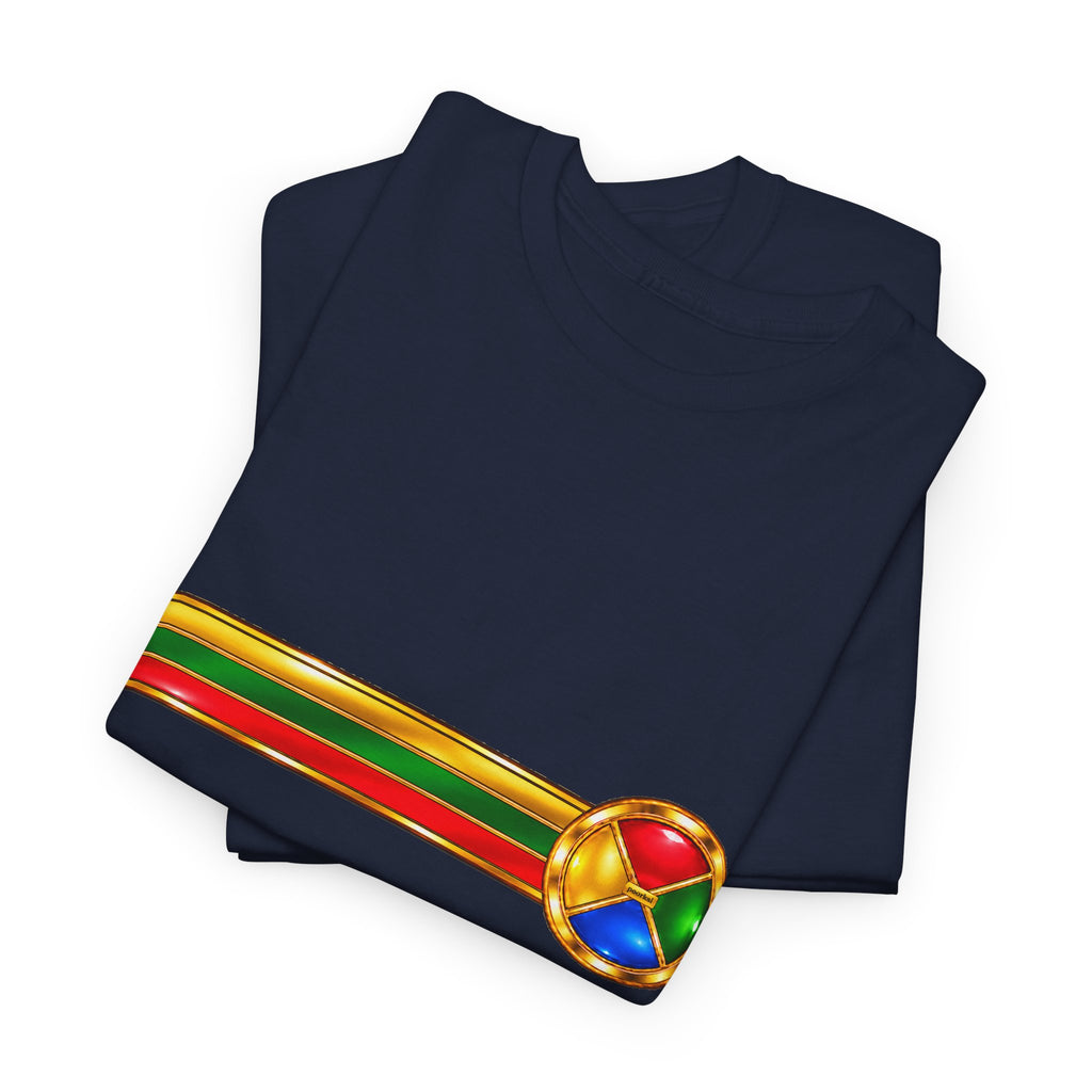 poorksl Multicolor Graphic Unisex T-shirt