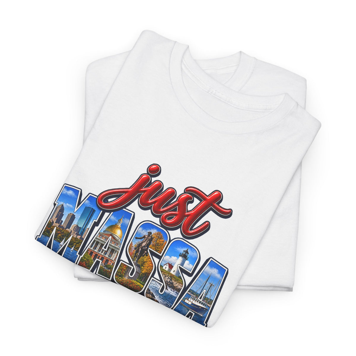 Massachusetts T-shirt-Bay State Unisex Graphic Tee- by Poorksl.
