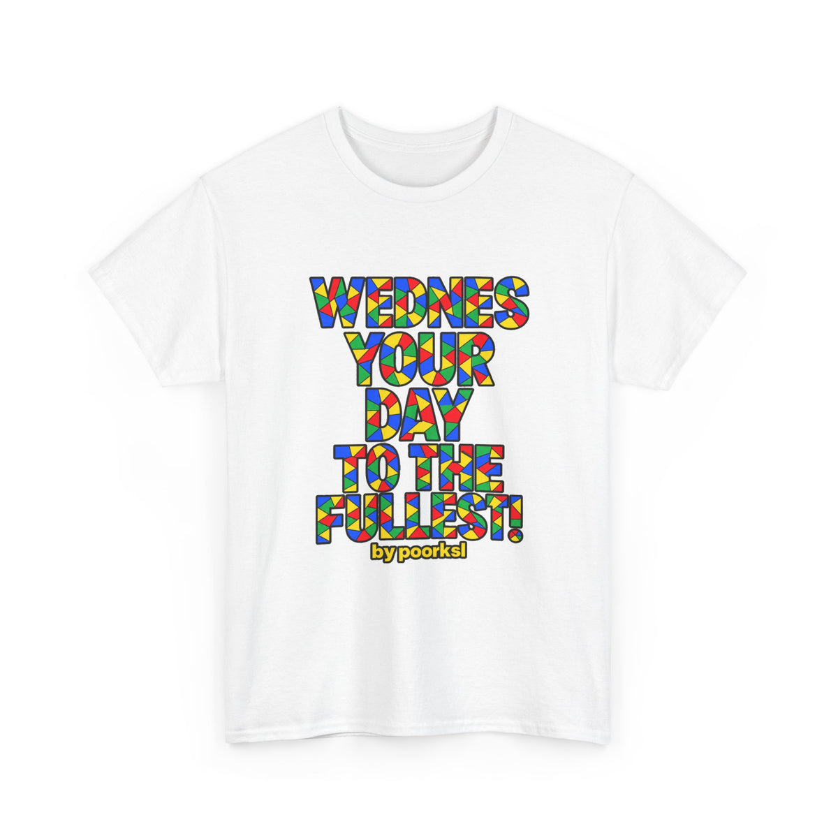 Wednesday Unisex Graphic T-shirt- by Poorksl.