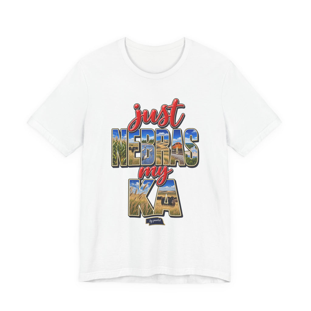 Nebraska T-shirt-Cornhuker State Unisex Graphic Tee- by Poorksl.