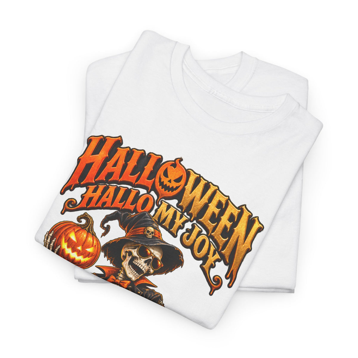 Halloween Hallo My Joy But Ween My Pocket Unisex Graphic  T-shirt