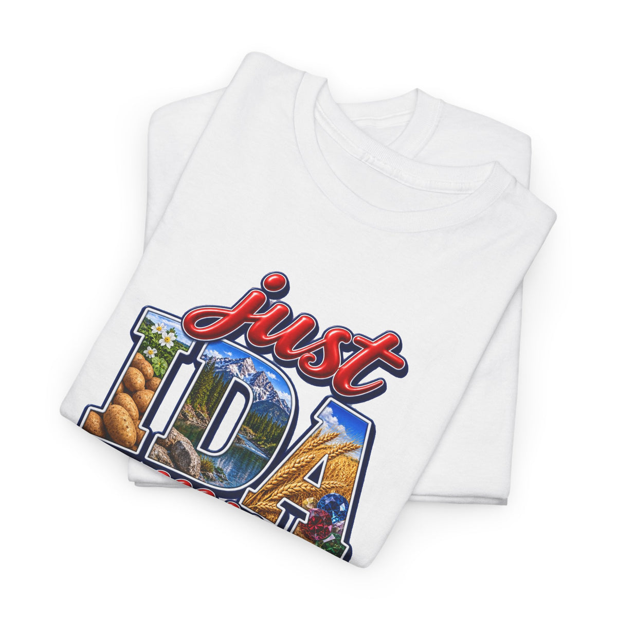 Idaho T-shirt- Gem State Unisex Graphic Tee- by Poorksl.