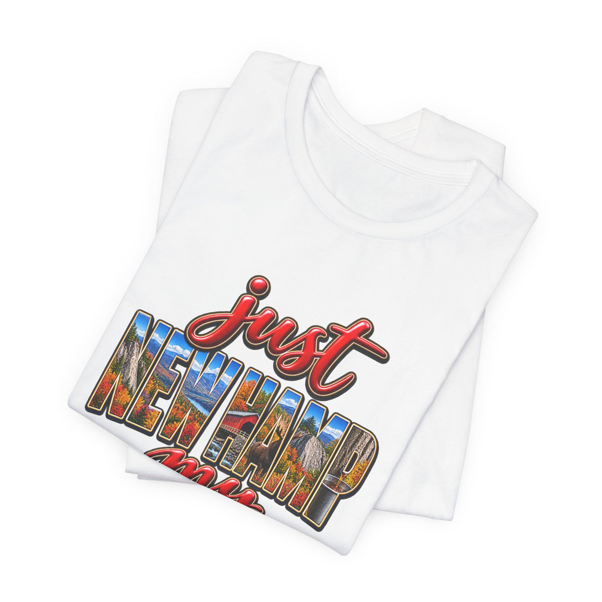 New Hampshire T-shirt- Granite State Unisex Graphic Tee- by Poorksl.