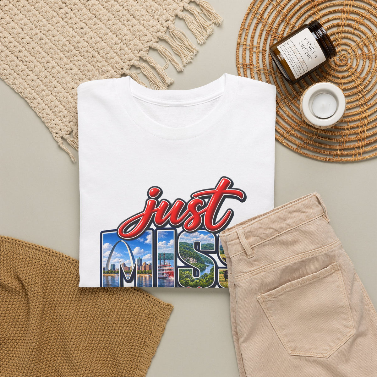Missouri T-shirt- Show-Me State Unisex Graphic-by Poorksl