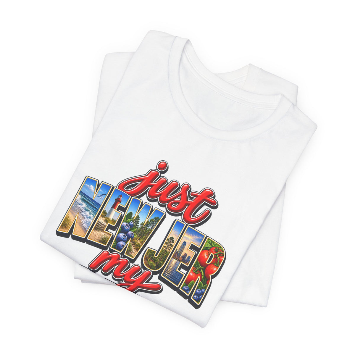 New Jersey T-shirt-Garden State- Unisex Graphic Tee- by Poorksl.