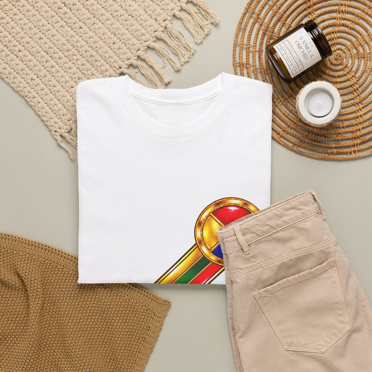 Poorksl Multicolor Graphic Unisex T-shirt