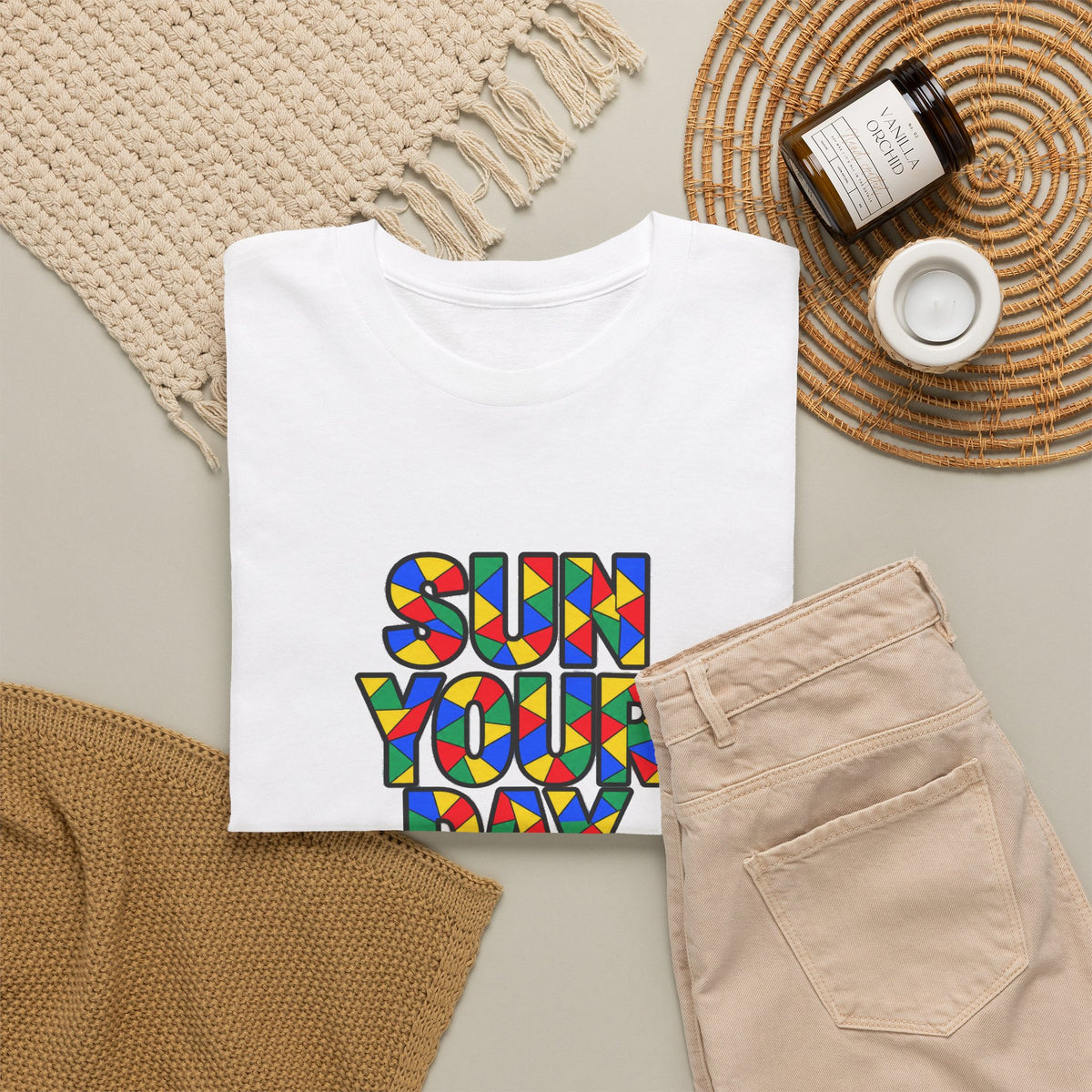 Sunday Graphic Unisex T-shirt - by Poorksl.