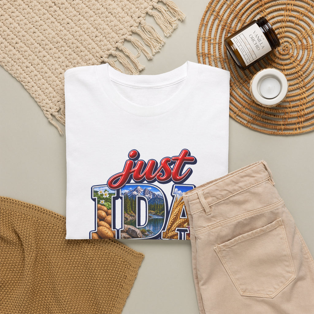 Idaho T-shirt- Gem State Unisex Graphic Tee- by Poorksl.